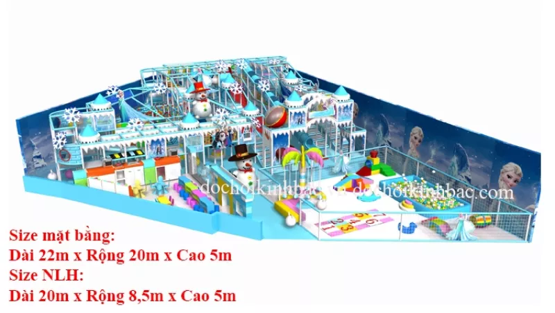 Khu vui chơi liên hoàn chủ đề tuyết NLHT039