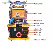 MÁY GAME BẮN SÚNG STORM GUN - BS020