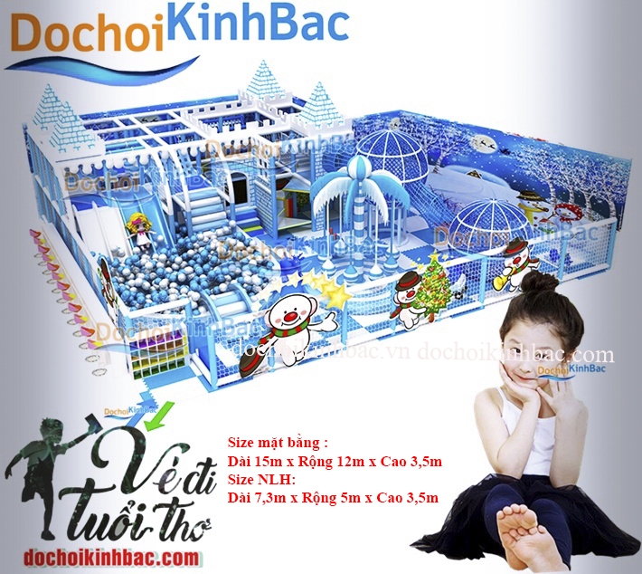 Khu vui chơi liên hoàn chủ đề tuyết NLHT018