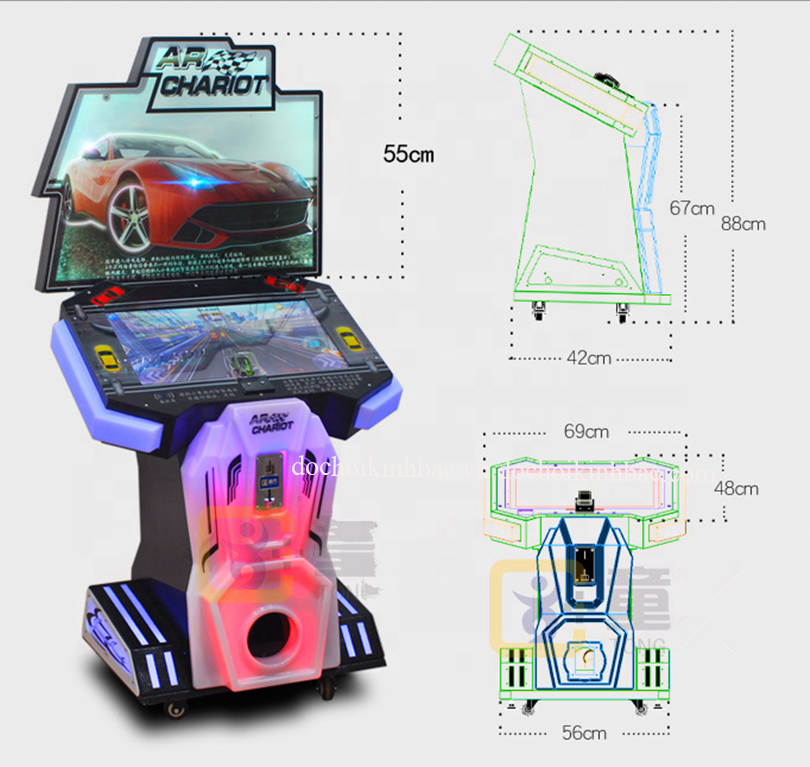 MÁY GAMES THỰC TẾ ẢO ĐUA XE OTO DX038