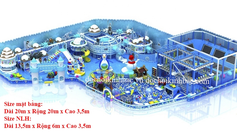 Khu vui chơi liên hoàn chủ đề tuyết NLHT007