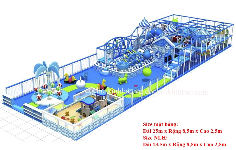 Khu vui chơi liên hoàn chủ đề tuyết NLHT005