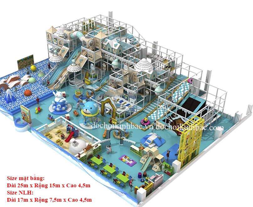 Khu vui chơi liên hoàn chủ đề tuyết NLHT003