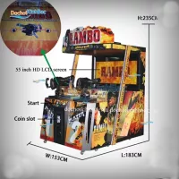 MÁY GAME THÙNG BẮN SÚNG RAMBO Ver.2 BS004