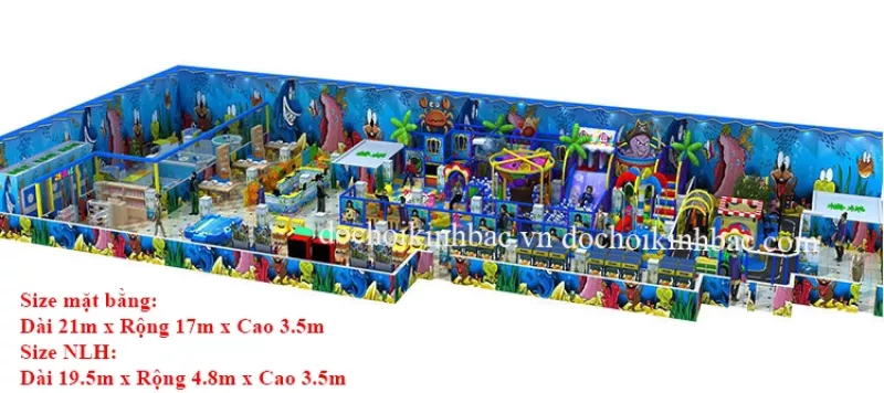 Khu vui chơi liên hoàn chủ đề biển NLHO015