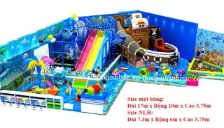 Khu vui chơi liên hoàn chủ đề biển NLHO019