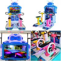MÁY GAME ĐẠP XE TRẺ EM 2 NGƯỜI CHƠI MGGT011