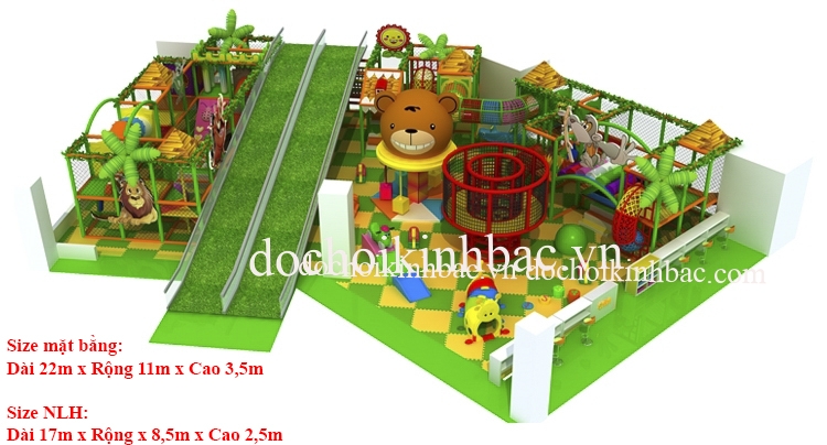 Khu vui chơi liên hoàn 3 - 4 tầng NLHC037
