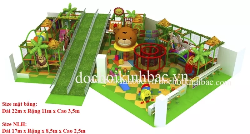 Khu vui chơi liên hoàn 3 - 4 tầng NLHC037