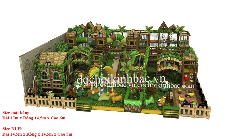 Khu vui chơi liên hoàn 3 - 4 tầng NLHC035