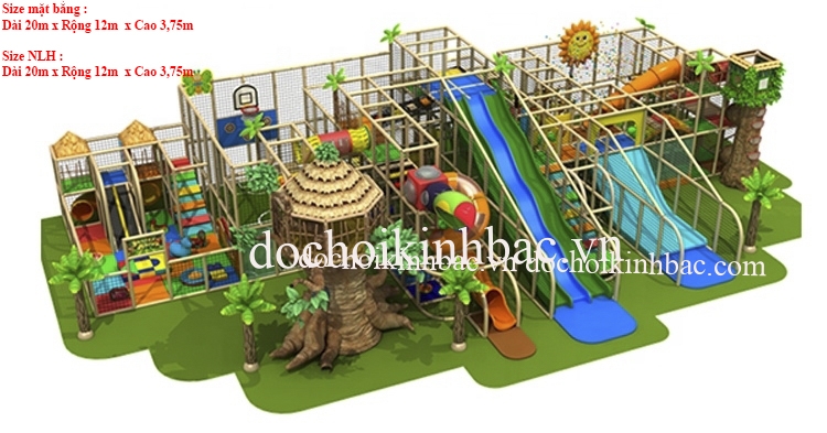 Khu vui chơi liên hoàn 3 - 4 tầng NLHC034