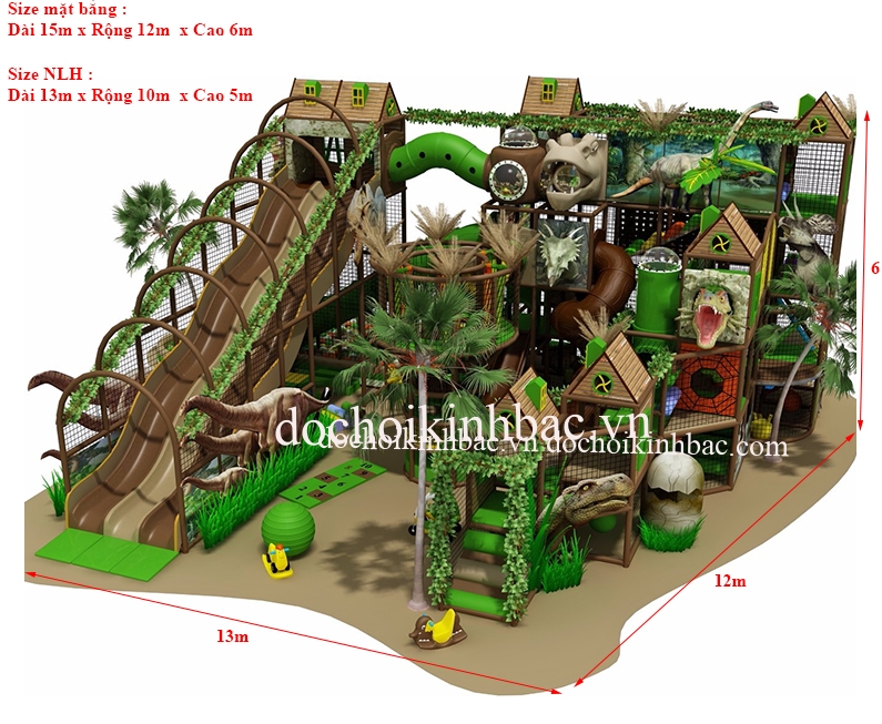 Khu vui chơi liên hoàn 3 - 4 tầng NLHC031