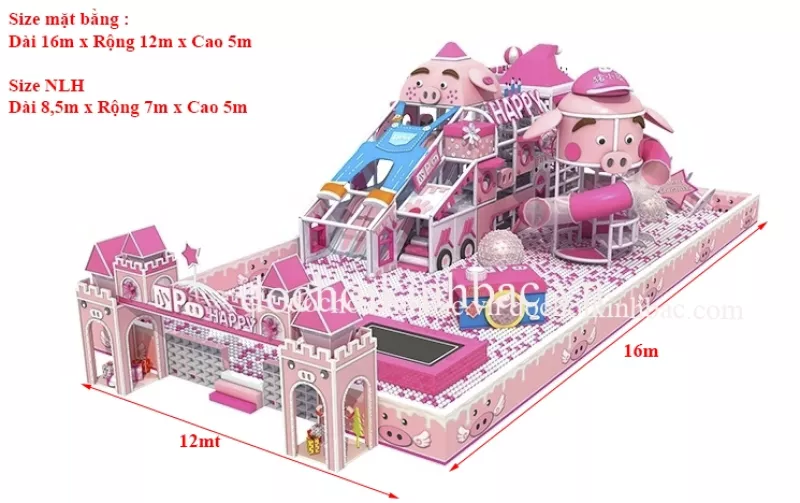 Khu vui chơi liên hoàn 3 - 4 tầng NLHC010
