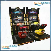 Máy game thùng đua xe máy 3 động cơ DX0020