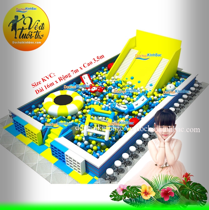 Khu liên hoàn nhà bóng rộng lớn NLHB028