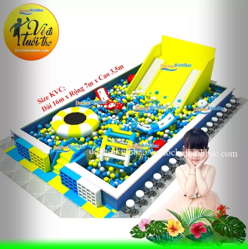 Khu liên hoàn nhà bóng rộng lớn NLHB028