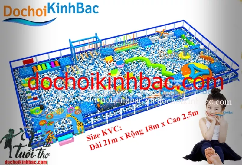 Khu liên hoàn nhà bóng rộng lớn NLHB025