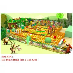 Khu liên hoàn nhà bóng rộng lớn NLHB005