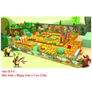 Khu liên hoàn nhà bóng rộng lớn NLHB005