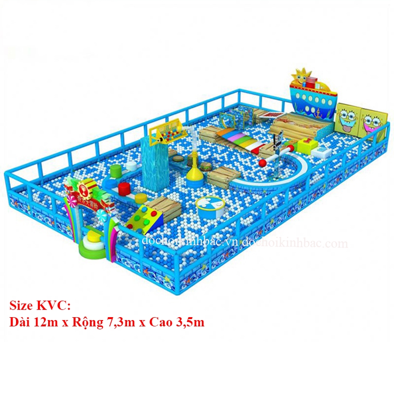 Khu liên hoàn nhà bóng rộng lớn NLHB001
