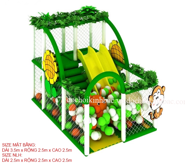 Khu vui chơi liên hoàn mầm non LHTH001