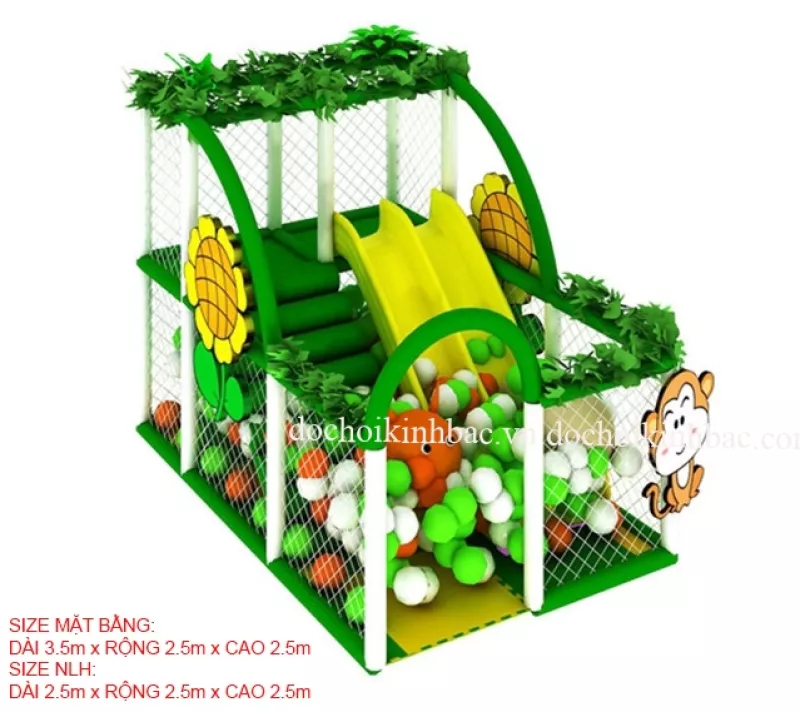 Khu vui chơi liên hoàn mầm non LHTH001