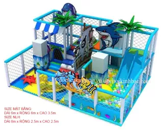 Khu vui chơi liên hoàn mầm non LHTH015