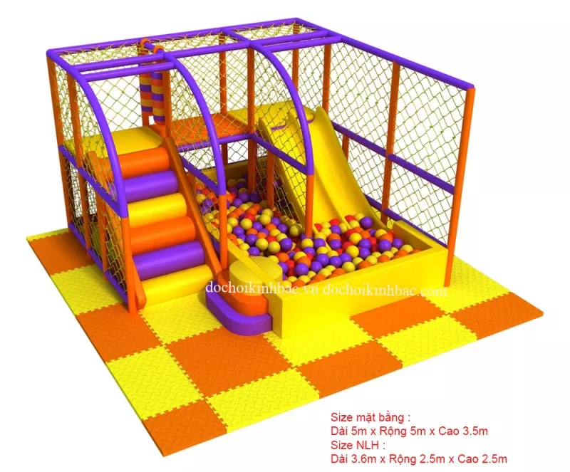 Khu Vui Chơi Liên hoàn diện tích 5-25 m2 LHSA005