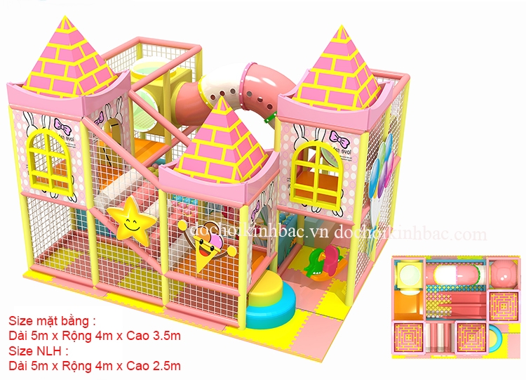 Khu Vui Chơi Liên hoàn diện tích 5-25 m2 LHSA007