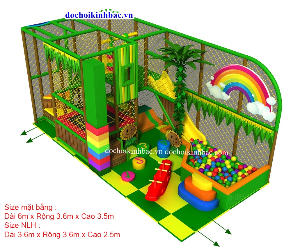 Khu Vui Chơi Liên hoàn diện tích 5-25 m2 LHSA017