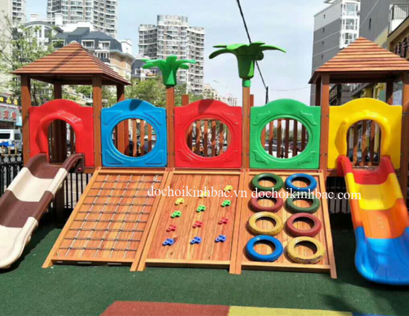 KHU VUI CHƠI LIÊN HOÀN GỖ NGOÀI TRỜI LHGN028
