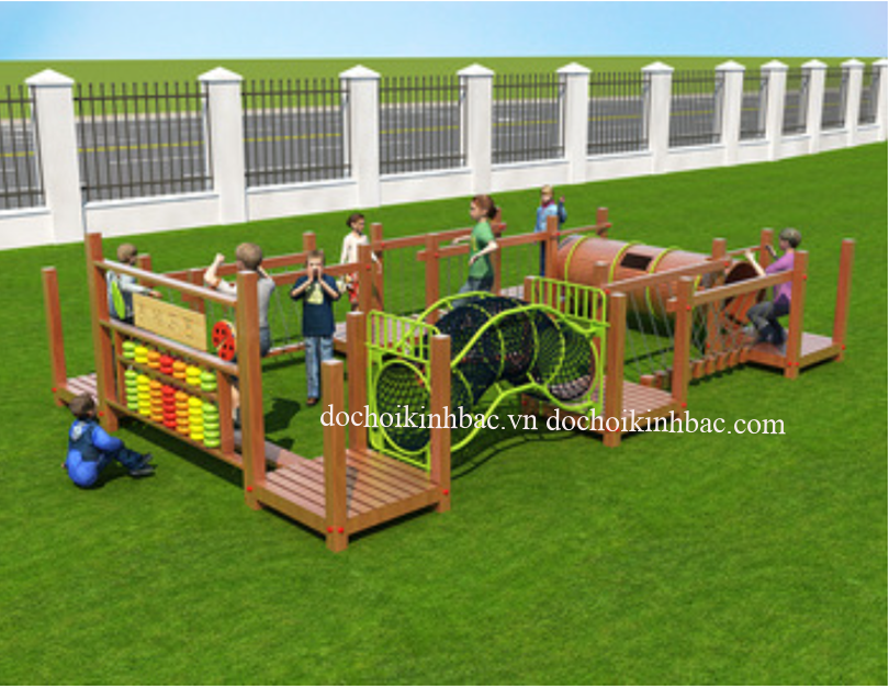 KHU VUI CHƠI LIÊN HOÀN GỖ NGOÀI TRỜI LHGN032