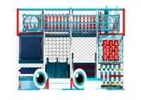 Khu Vui Chơi Liên hoàn diện tích 25-50 m2 LHSB001