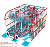 Khu Vui Chơi Liên hoàn diện tích 25-50 m2 LHSB001