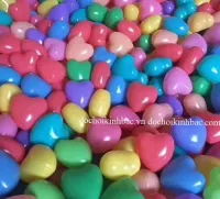 BÓNG NHỰA TRẺ EM HÌNH TRÁI TIM