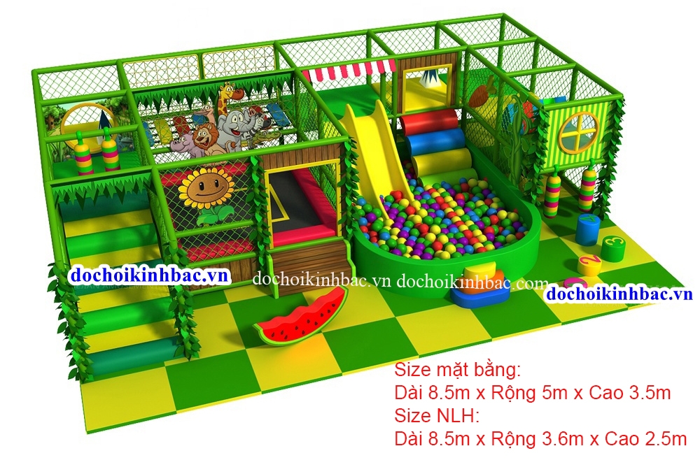 Khu Vui Chơi Liên hoàn diện tích 25-50 m2 LHSB012