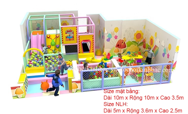Khu Vui Chơi Liên hoàn diện tích 25-50 m2 LHSB013