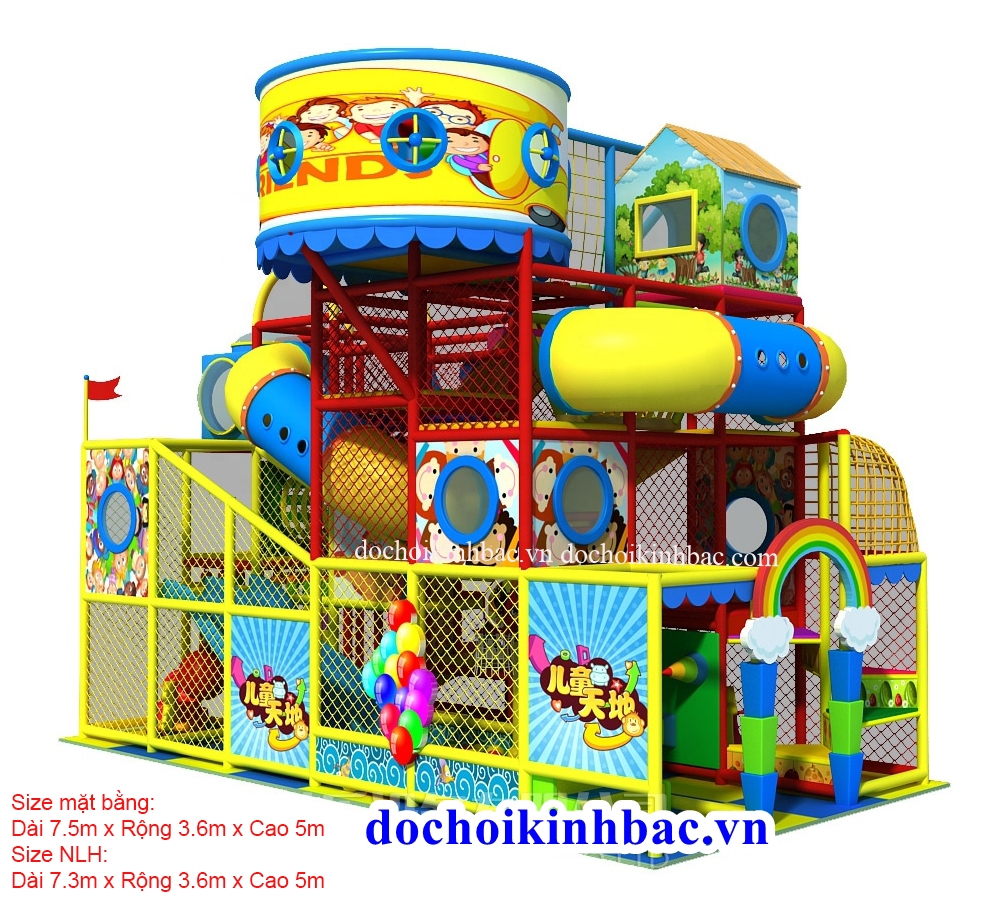 Khu Vui Chơi Liên hoàn diện tích 25-50 m2 LHSB014