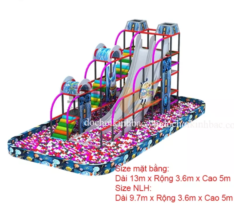 Khu Vui Chơi Liên hoàn diện tích 25-50 m2 LHSB015