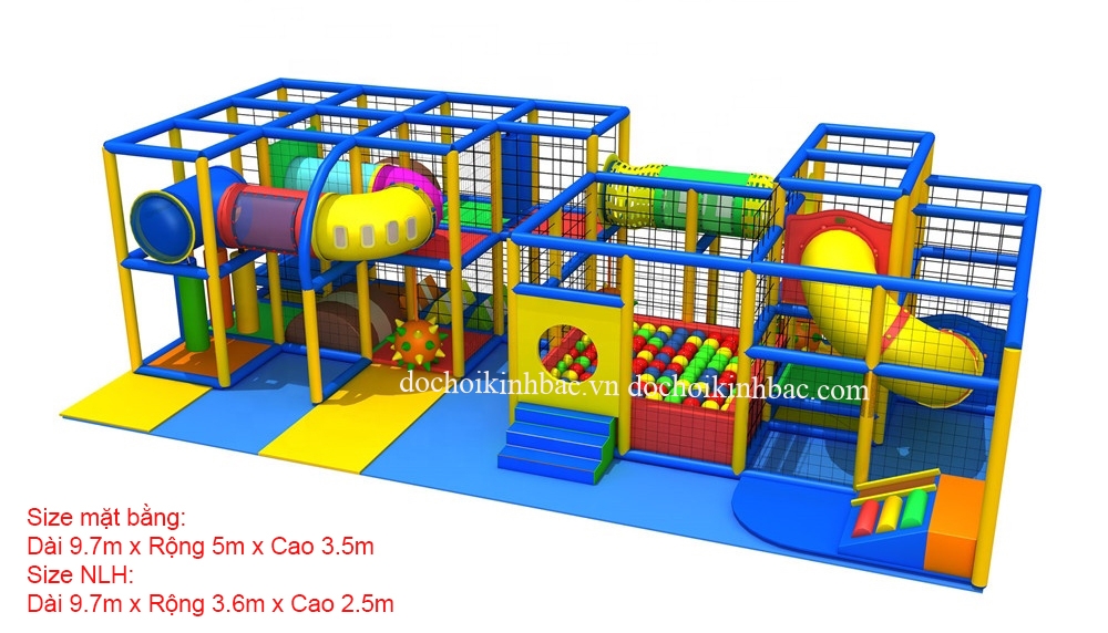 Khu Vui Chơi Liên hoàn diện tích 25-50 m2 LHSB019