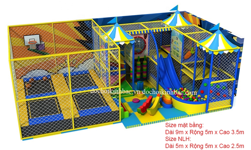 Khu Vui Chơi Liên hoàn diện tích 25-50 m2 LHSB025