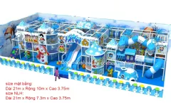 Khu Vui Chơi Liên hoàn diện tích trên 150 m2 LHSE013