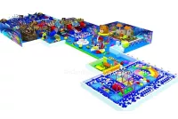 Khu Vui Chơi Liên hoàn diện tích trên 150 m2 LHSE017