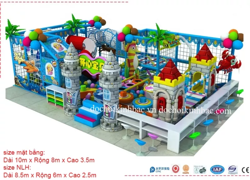 Khu Vui Chơi Liên hoàn diện tích trên 150 m2 LHSE024
