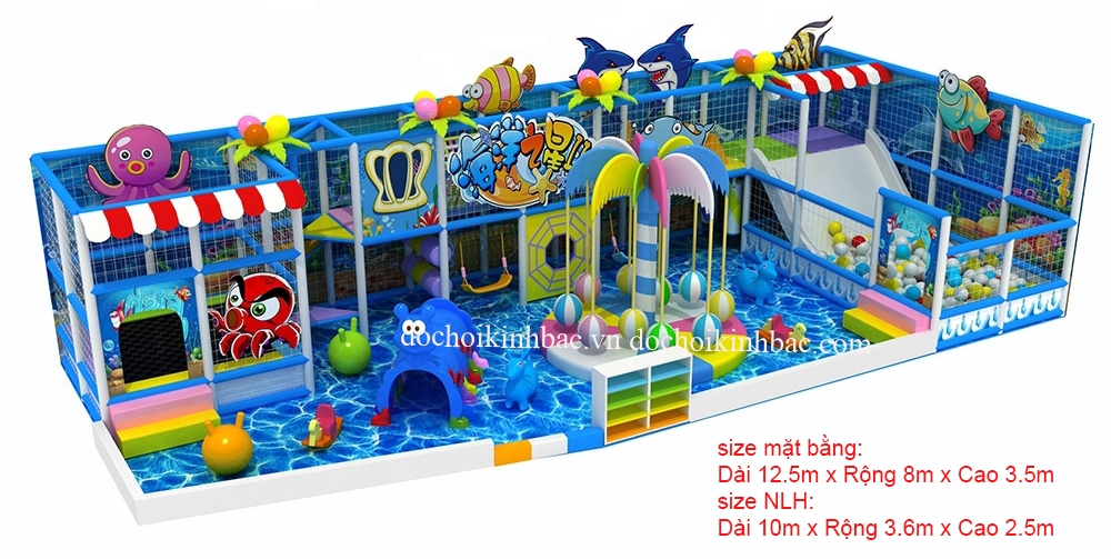 Khu Vui Chơi Liên hoàn diện tích 50-100 m2 LHSC002