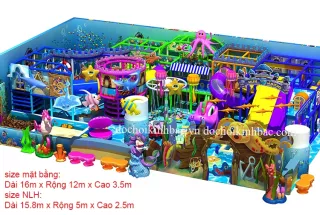 Khu Vui Chơi Liên hoàn diện tích 50-100 m2 LHSC003