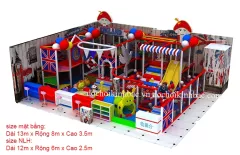 Khu Vui Chơi Liên hoàn diện tích 50-100 m2 LHSC005