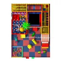Khu Vui Chơi Liên hoàn diện tích 50-100 m2 LHSC014
