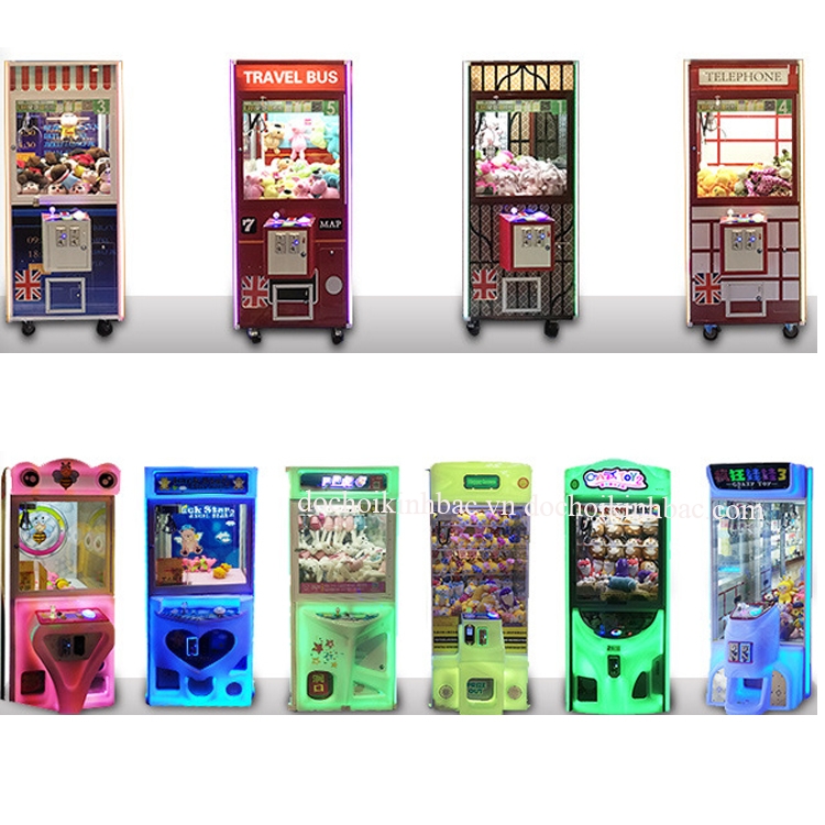 MÁY GAME GẮP THÚ TRÚNG THƯỞNG TRAVEL BUS MGT09