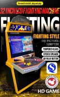 Máy game cabinet macine 32 inch - dn01